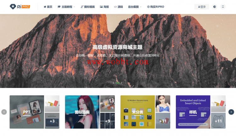 最新WordPress主题ripro 6.3完美-D42资源网