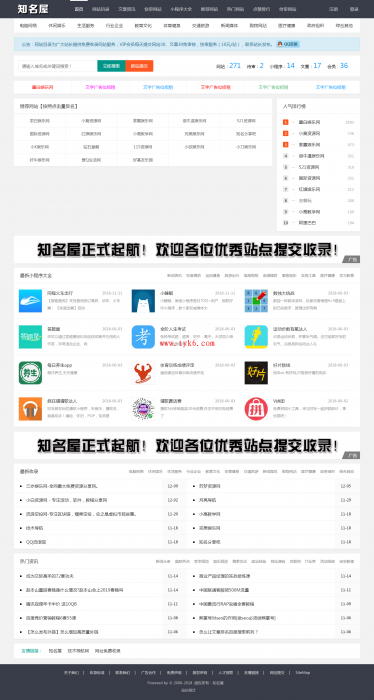 最新帝国CMS目录导航网整站源码-D42资源网