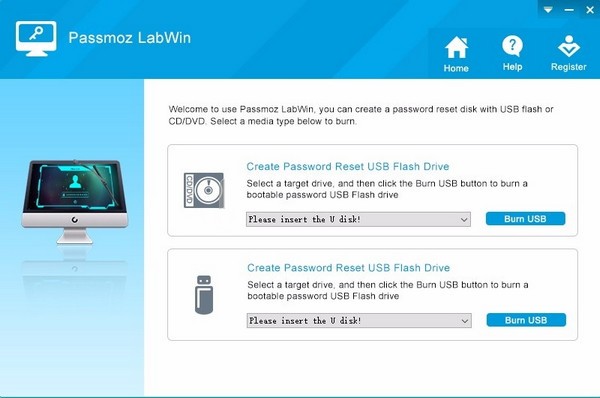 Windows密码恢复软件PassMoz LabWin 可绕过密码-D42资源网