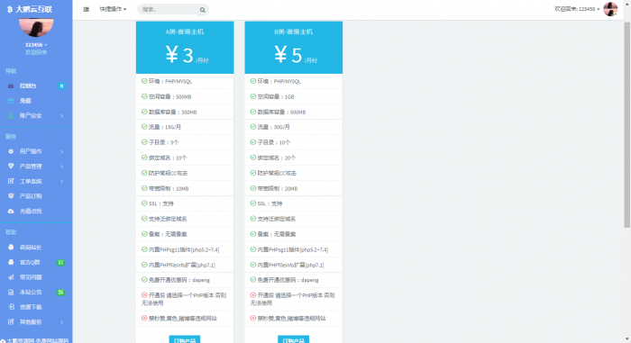 2020 swapidc自适应模板【大鹏美化版】v4.4.5插图1