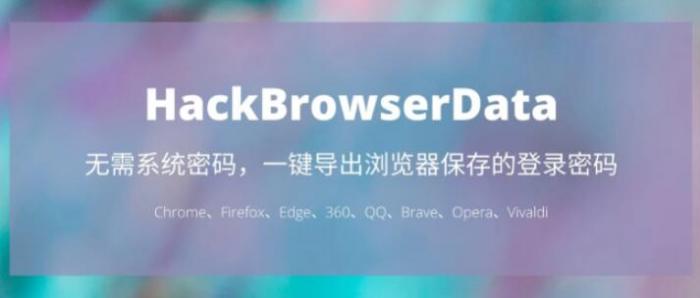 一键导出浏览器所有保存过的账号密码HackBrowserData工具-D42资源网