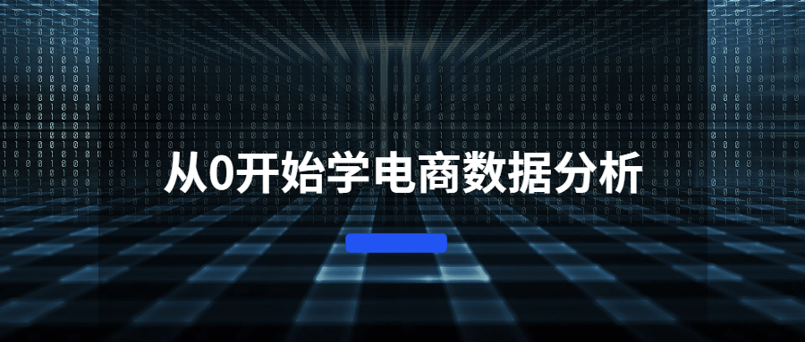 从0开始学电商数据分析-D42资源网