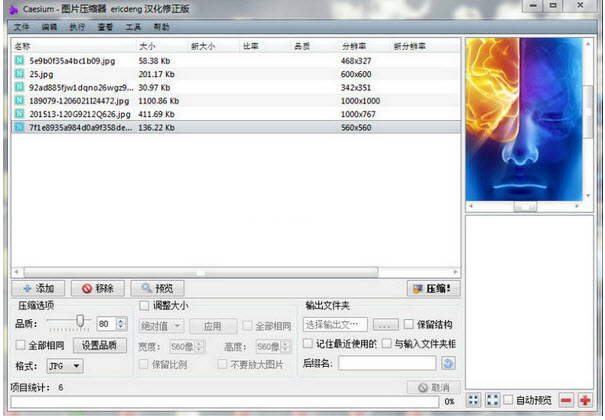 图片大小压缩软件(Caesium)1.7.0 绿色中文版-D42资源网