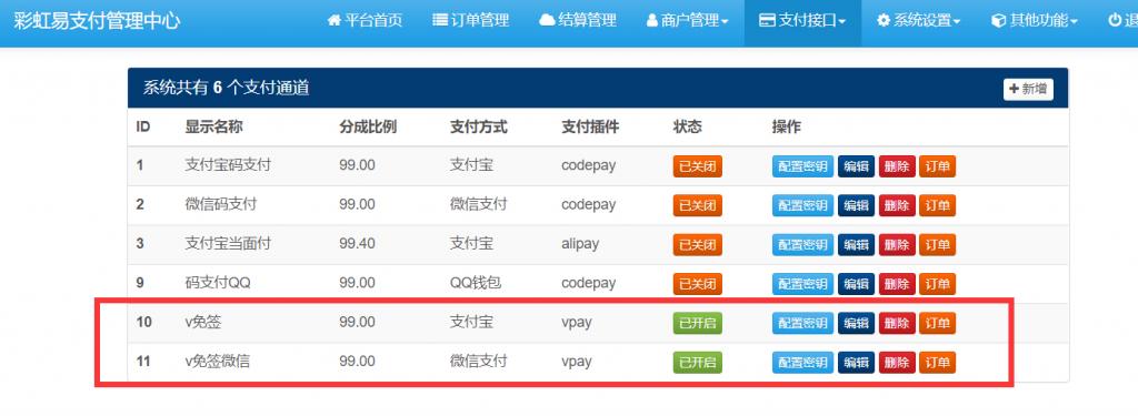 V免签对接易支付实现免签约支付接口-D42资源网