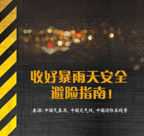 河南暴雨安全避险最全指南-D42资源网