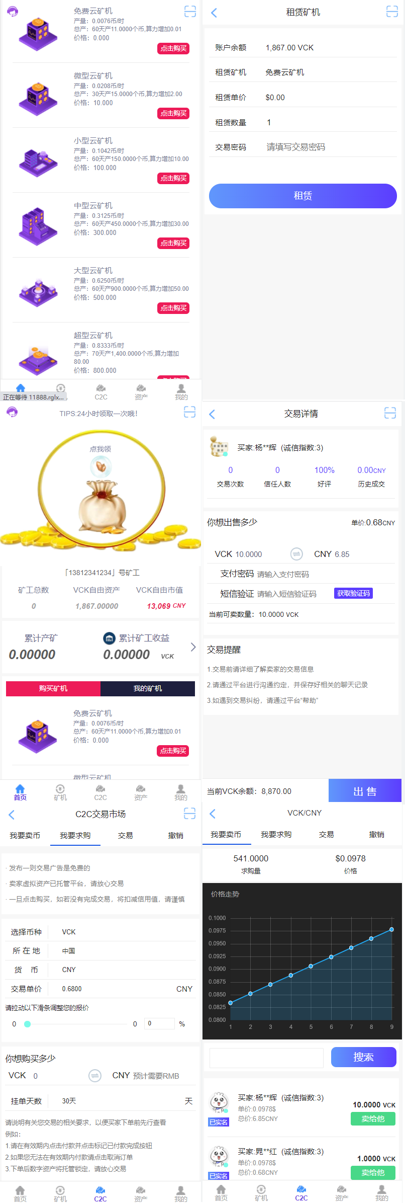 区块链交易系统 区块链钱包 区块链矿机 虚拟币交易市场-D42资源网