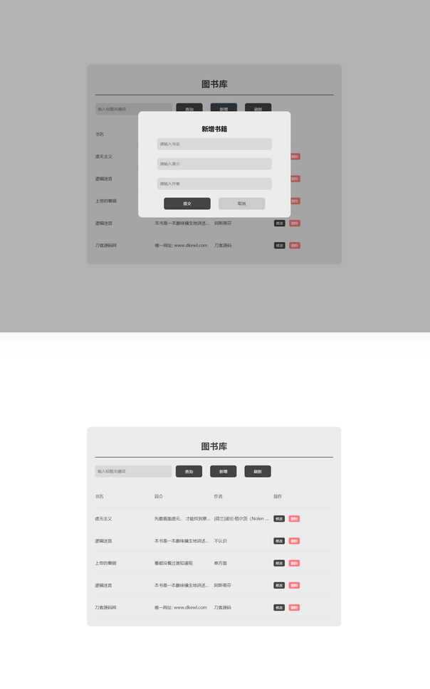 PHP网站毕业设计 图书库网站源码-D42资源网